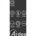 4P22FP KERAMICKÝ OHŘÍVAČ ARDES
