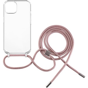 PureNeck iPhone 13, růžová FIXED