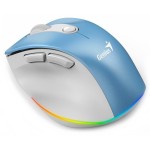 Ergo 9000S Pro Wrl mouse blue/wh GENIUS