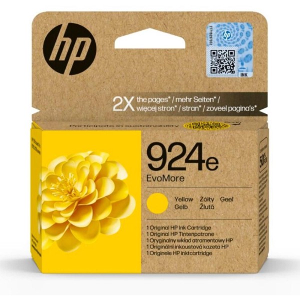 4K0U9NE barevný INK No.24e yellow HP