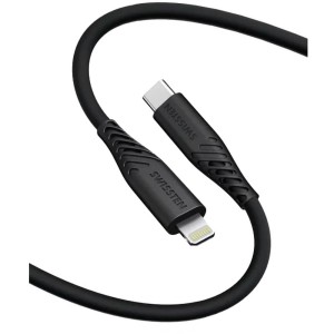 SILICONE USB-C/LIGHTNING 1,2M SWISSTEN