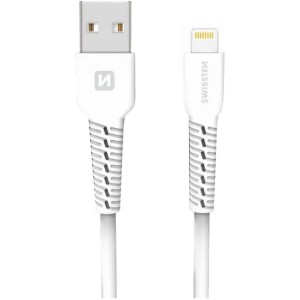 USB LIGHTNING 1M WHITE SWISSTEN
