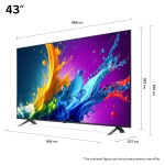 43QNED80T6A QNED TV LG