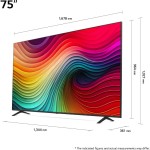 75NANO82T6B NanoCell TV LG