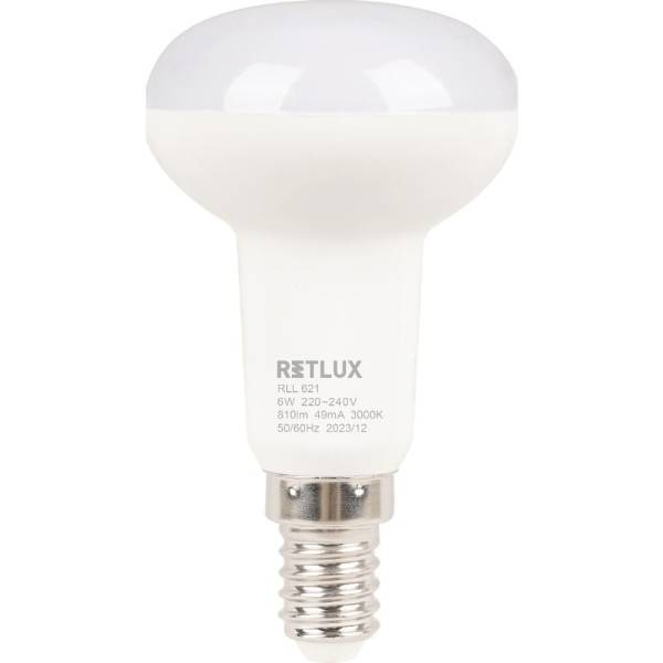 RLL 621 R50 E14 Spot 6W WW D RETLUX