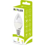 RLL 631 C37 E14 candle 8W DL D RETLUX