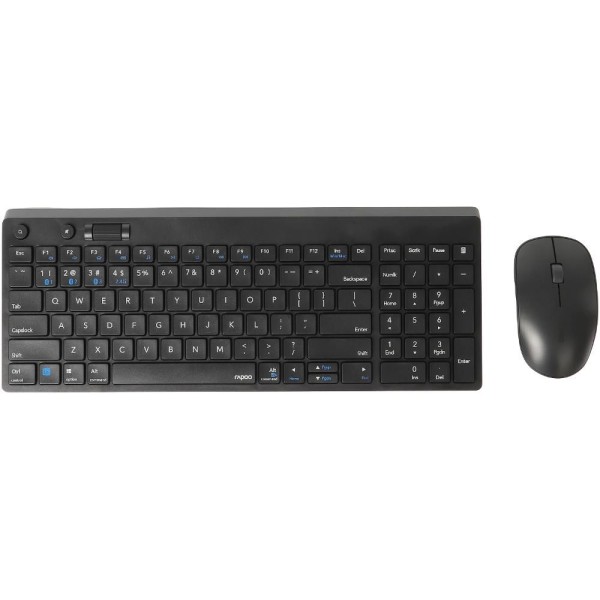 8050T Set klávesnice myši WRL černýRAPOO