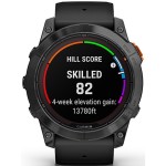 fenix 7X Pro Solar Sla.GR Stai. Steel BK