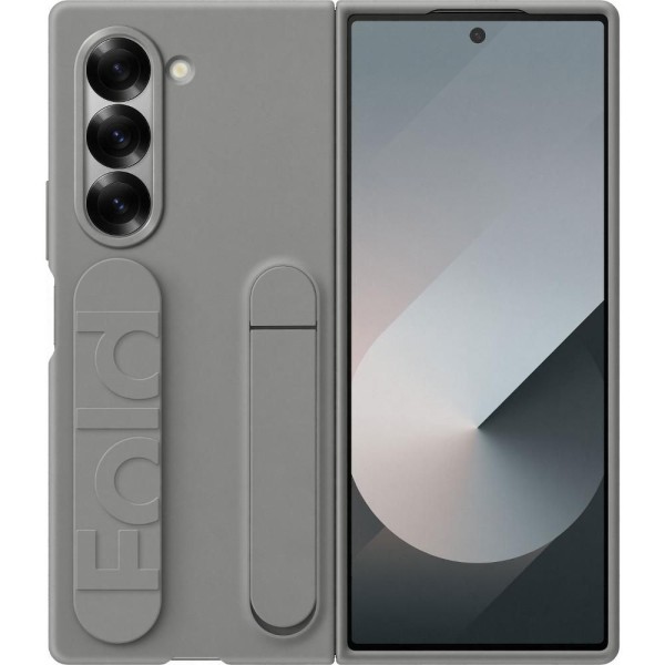 SiliconeCase Gal Z Fold6 Gray SAMSUNG