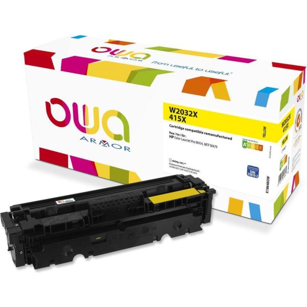 W2032X toner color LaserJet yellow ARMOR