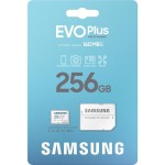 MicroSDXC 256GB EVO Plus +SD adp SAMSUNG
