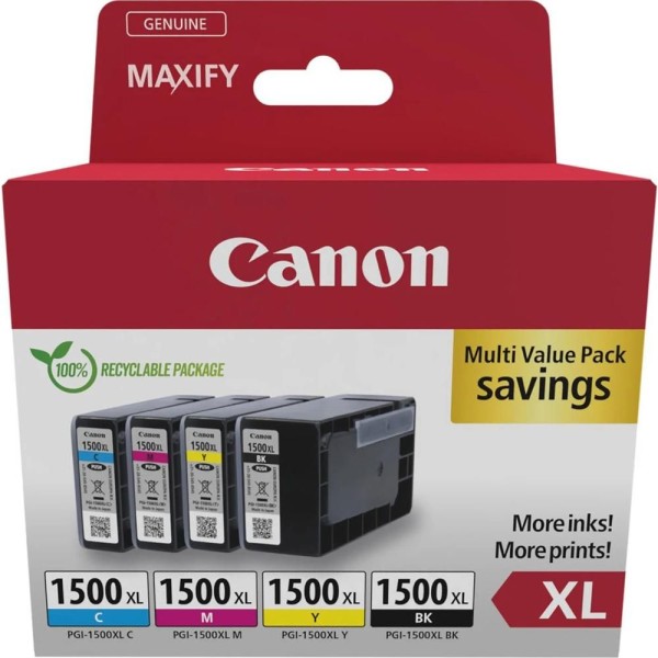 PGI-1500XL BK/C/M/Y MULTI CMYK CANON