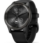 Vivomove Trend Black Silicone GARMIN