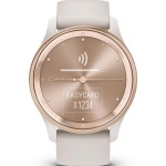 Vivomove Trend White Cream Silic GARMIN