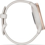Vivomove Trend White Cream Silic GARMIN