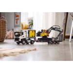 Nákladní auto Volvo FMX a el. bagr 42175
