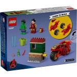 Iron Man s motorkou a Hulk 76287