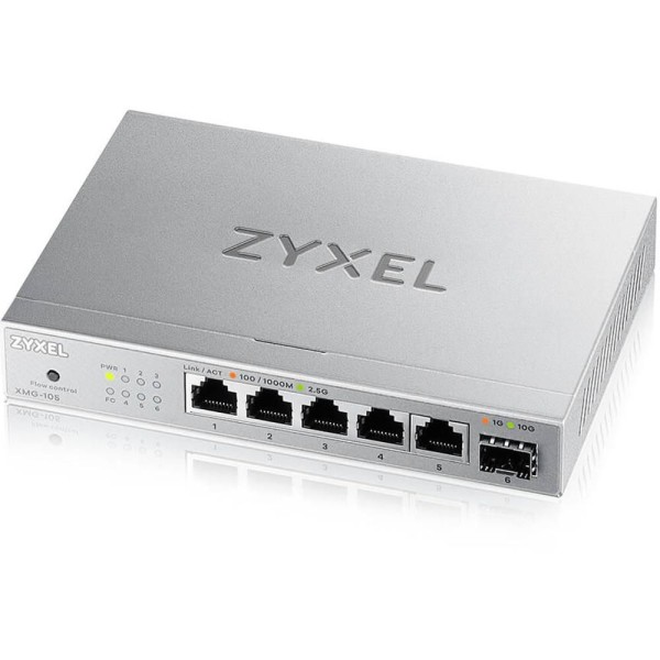 XMG-105 5 Ports 2,5G 1 SFP ZYXEL