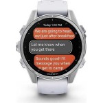 Fenix 8 43mm AMOLED Silver/white