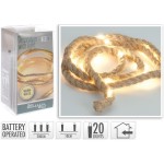 KOP09 Přírodní lano 20 LED WW Koopman