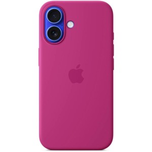 iPhone 16 Silicone Case MS Fuchsia APPLE