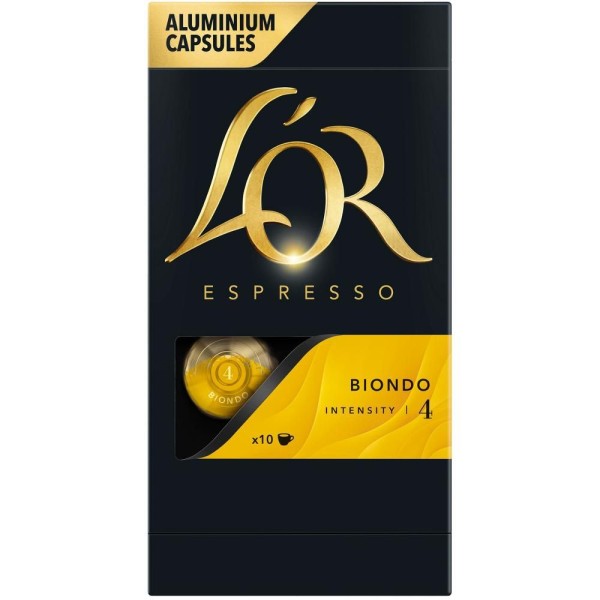NESPRESSO BIONDO 10 KAPSLE L´OR