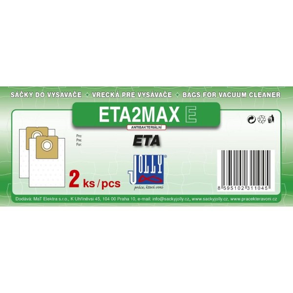 MAX ETA 2 E SÁČKY ETA 2KS EKONOM. JOLLY
