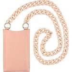 Kožená taštička Venezia 7 růžová FIXED