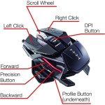 R.A.T. X3 gaming mouse black MAD CATZ