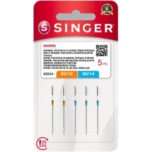 JEHLY 2044 ASST BLST W/05 VÝŠIVKA SINGER