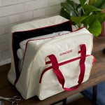 617L CARRY CASE CRM/RED ROWA+B SINGER