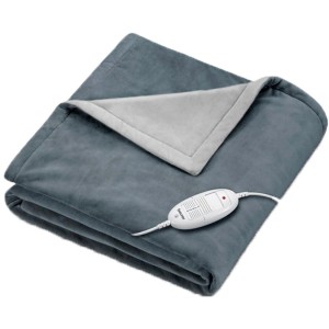 HD 75 DARK GREY VYHŘÍVACÍ DEČKA BEURER