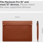 Valentinus S Laptop Sleeve 16 BR SPIGEN