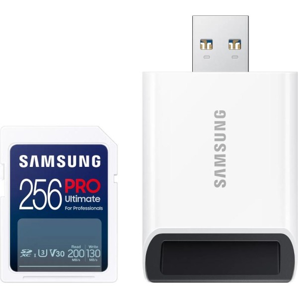 SDXC 256GB PRO ULTIMATE + USB SAMSUNG