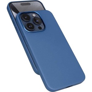 Mag+LeatherCase iPhone 16 Pro Blue EPICO