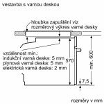 HBG578ES7 TROUBA VESTAVNÁ BOSCH