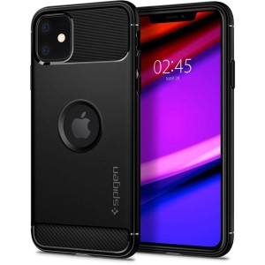 Rugged Armor case iPhone 11 black SPIGEN