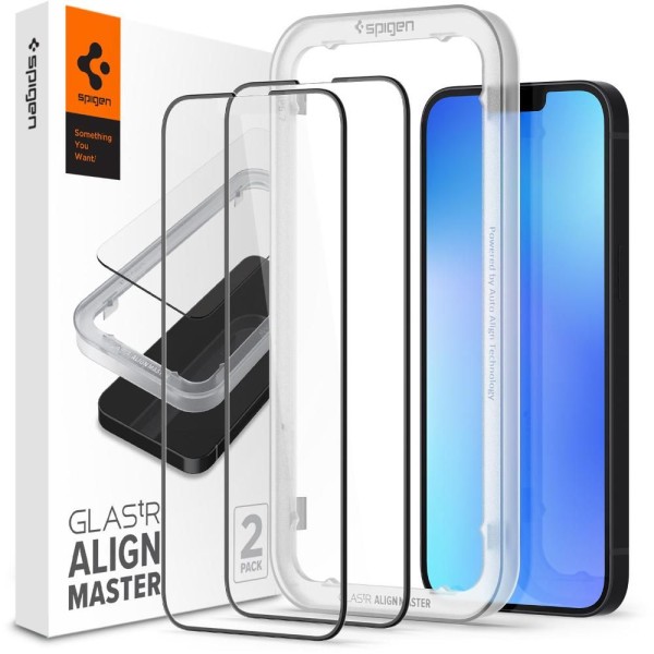 GlasstR AlignMaster 2pc iP14/13Pro/13 BK