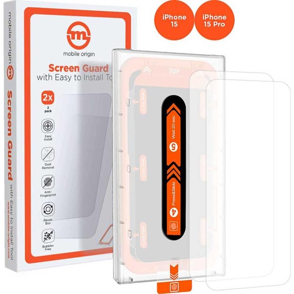 Screen Guard iPhone 15Pro/15 2pc MO