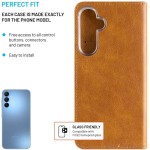 Kniha Galaxy A15/A15 5G hnědá FIXED