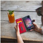 Pouzdro kniha Galaxy A55 5G červenáFIXED