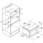CA20FMW7NB MIKROVLNNÁ TROUBA VEST. CANDY