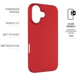 Kryt Story iPhone 16 červený FIXED