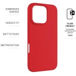 Kryt Story iPhone 16 Pro červený FIXED