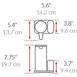 ST1081 DÁVKOVAČ MÝDLA SIMPLEHUMAN