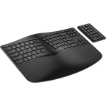 965 Ergonomic Wireless Keyboard Black HP