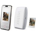 Instax Mini link 3 Clay White FUJIFILM