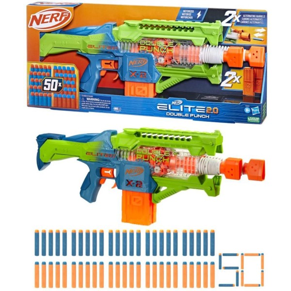 14F6363 NERF ELITE double punch HASBRO