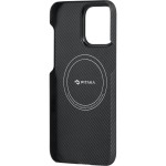 MagEZ 4 600D case iP15 Pro BK/GR PITAKA