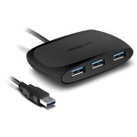 SNAPPY USB Hub 4-Port Black SPEEDLINK